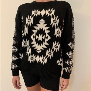 Forever 21 Ornamental Sweater